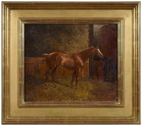 Henry Stull, Buckskin, painted from life,˜1905, oil on canvas