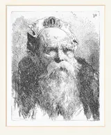 Giovanni Domenico Tiepolo, Old Man Meditating (R. 190)