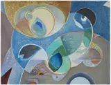 Blue Abstract, Brunk Auctions 2020