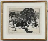 Gene Kloss, Winter Woods
