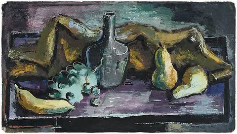 William Melton Halsey, Untitled, acrylic on paper
