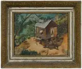Cabin Scene, Brunk Auctions 2019