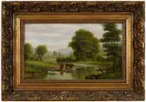 Levi Wells Prentice, Pastoral Landscape