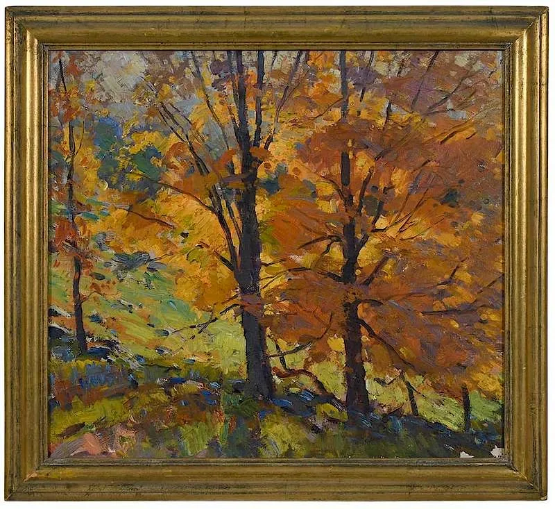 After the Storm by Emile Albert Gruppe, oil on canvas, sold Dec 2019