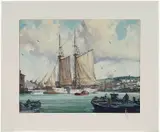 Gordon Grant, Harbor Scene