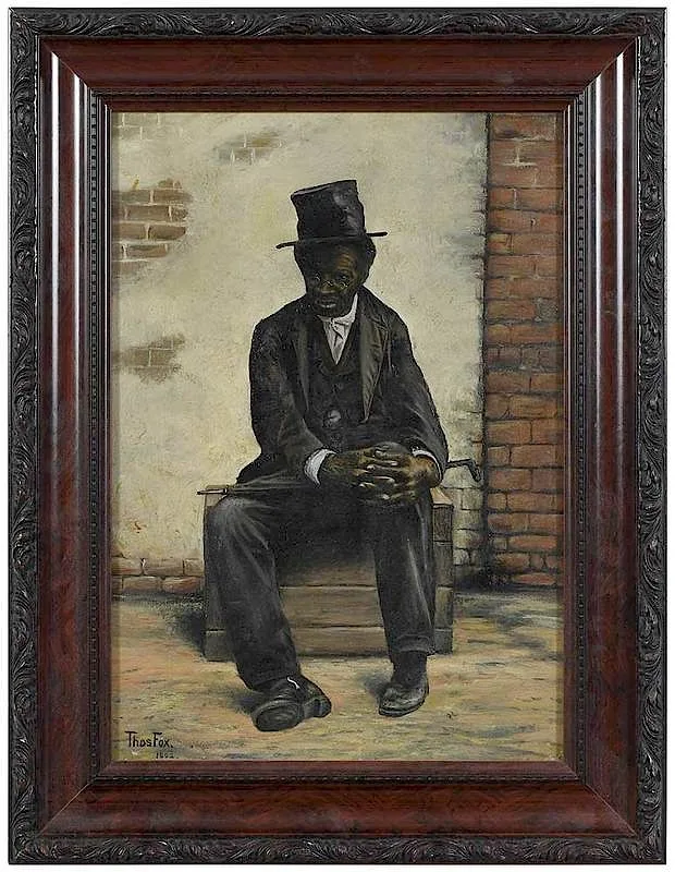 Thomas Fox, African American Gentleman, 1902, oil on canvas