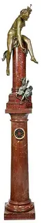 Albert-Ernest Carrier-Belleuse, Charmeuse de Pantheres, not apparently signed, early 20th century casting
