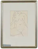 Gaston Lachaise, Female Nude