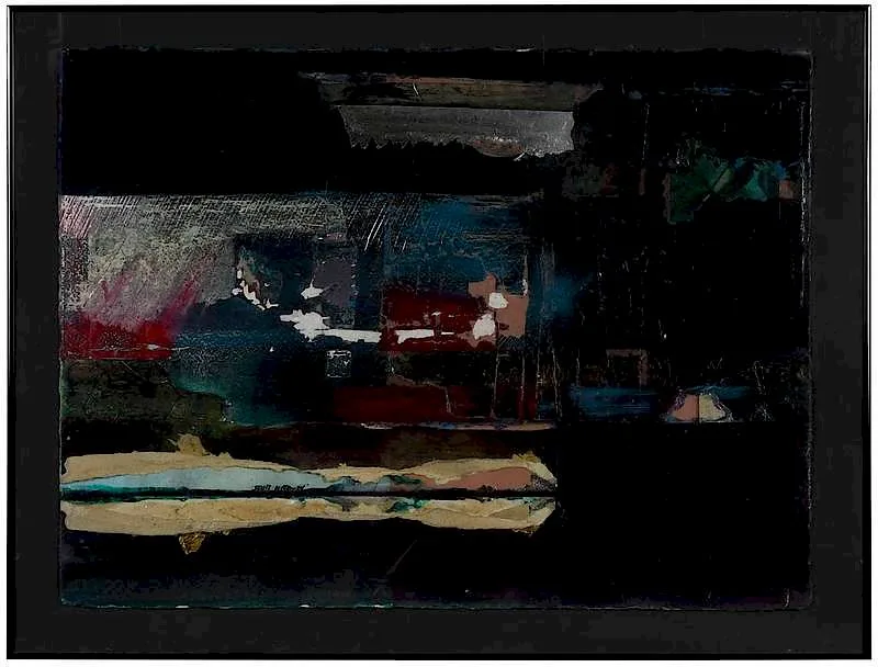 Tattoo by Scott Upton, Mixed Media on Paper, sold Dec 2019