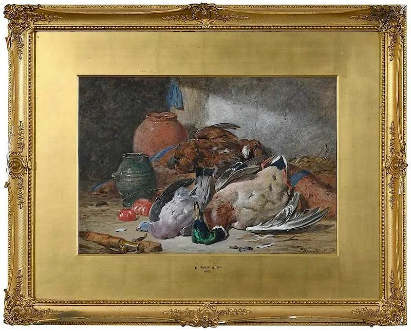 Junior by James Hardy, circa 1862, watercolor on paper, sold Sep 2019