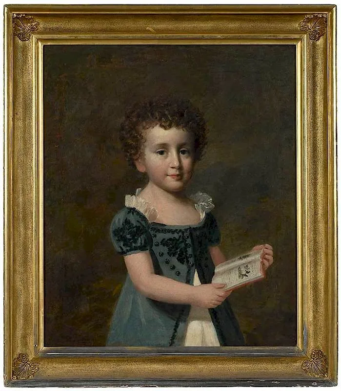 Francis Alexander, Owen Glendour Peabody as a Boy, oil on canvas