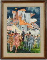 Frank N. Ashley, Walk to the Paddock, No. 34, 200th Epsom Derby