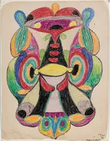 Minnie Evans, Untitled
