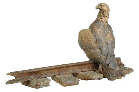 Greg Woodard, Looks West, bronze