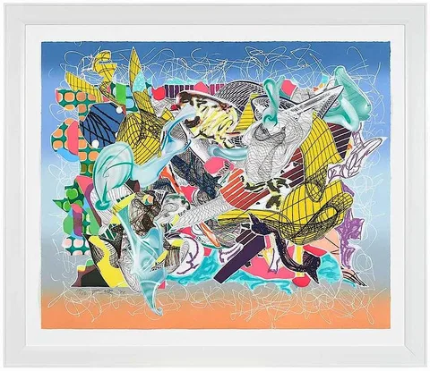 Frank Stella, Spectralia, 1994, etching