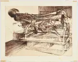 Michael Mazur, The Paper Cutter