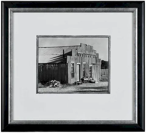Walker Evans, Tennessee Board and Batten, 1936, gelatin silver print
