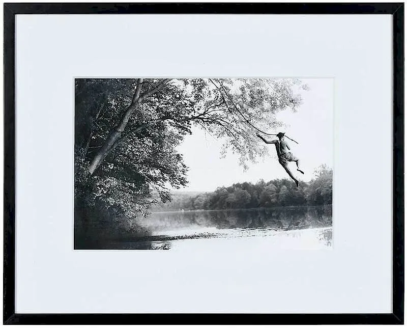 Peter Zander, The Rope Swing, 1992, archival print on Hahnemuhle rag paper