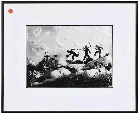Miro Švolík, Na Pole (On the Field), 1989, gelatin silver print