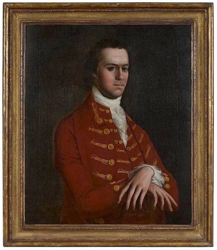 Henry Benbridge, Portrait of Elias Ball, III of Charleston, (1752-1810), oil on canvas