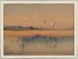 Alice Ravenel Huger Smith, Birds Over a Marsh
