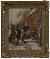 Edward Percy Moran, Martha Washington at the Tavern