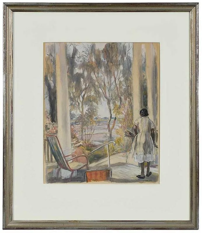 George Hand Wright, Untitled, graphite
