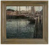 Wilson Henry Irvine, Harbor Scene