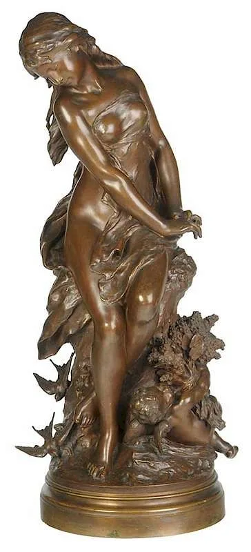 L'Été by Mathurin Moreau, patinated bronze, sold May 2019