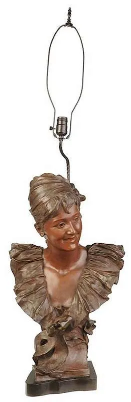Georges Van der Straete, La Pierrette, bronze