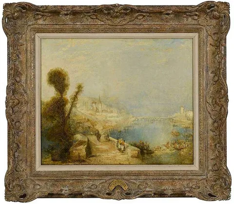 J. M. W. Turner, Blois, on the Banks of the Loire, oil on canvas