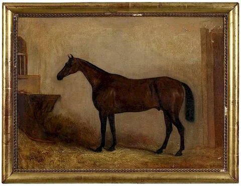 John E. Ferneley, Sr., oil on canvas