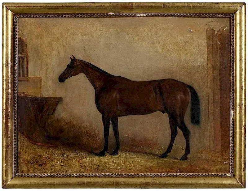 John E. Ferneley, Sr., oil on canvas