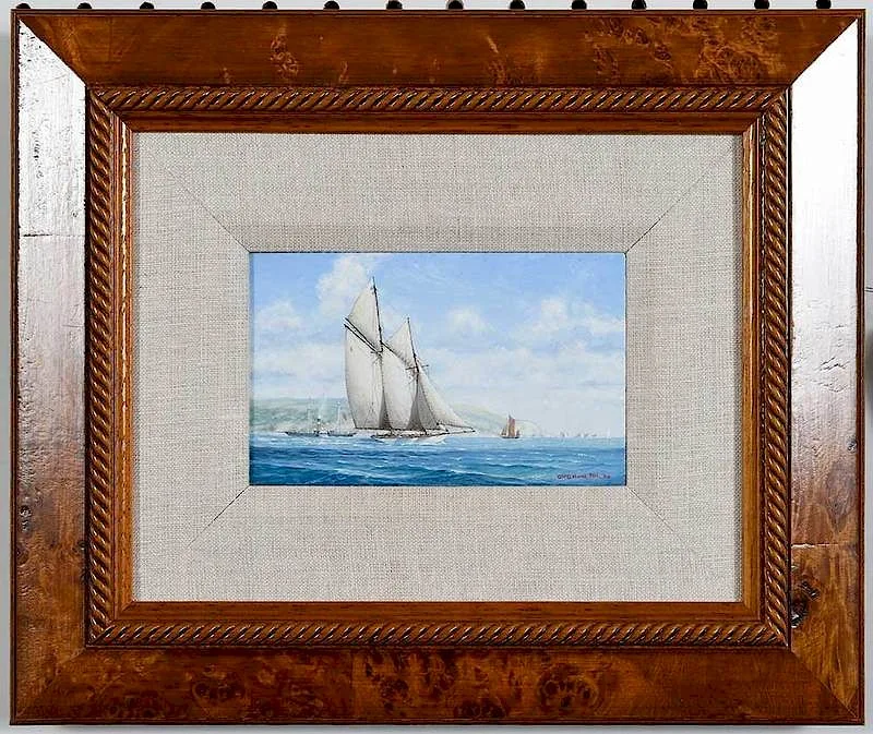 Geoffrey William Hunt, Westward, oil on panel