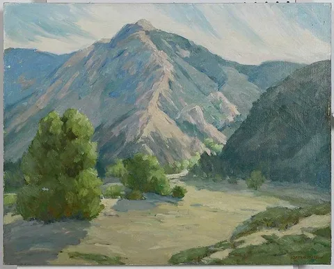 Victor Matson, Salmon Pink, oil on canvas