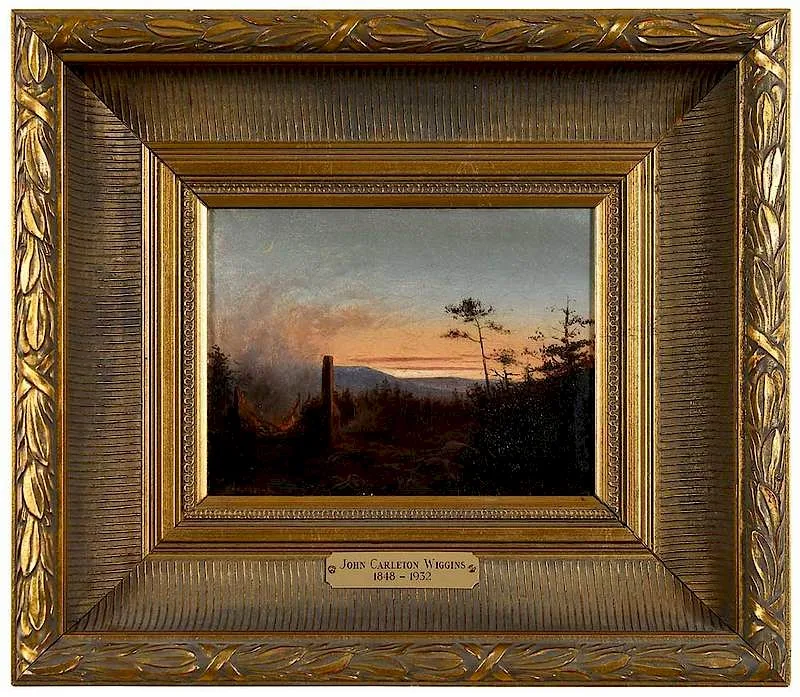 After the Battle by Carleton Wiggins, oil on canvas, sold Mar 2019