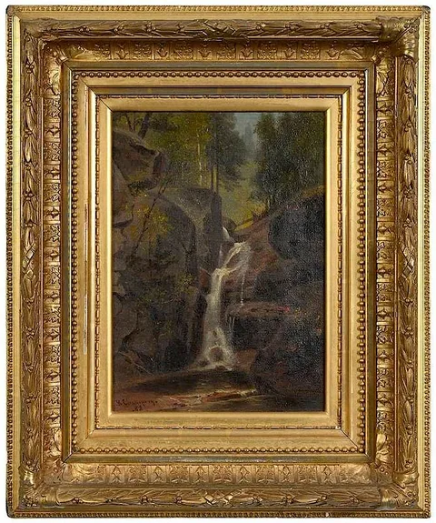 Benjamen Champney, Untitled, 1882, oil on canvas