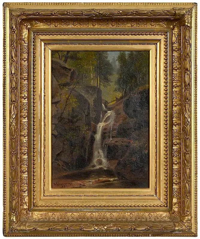 Benjamen Champney, Untitled, 1882, oil on canvas