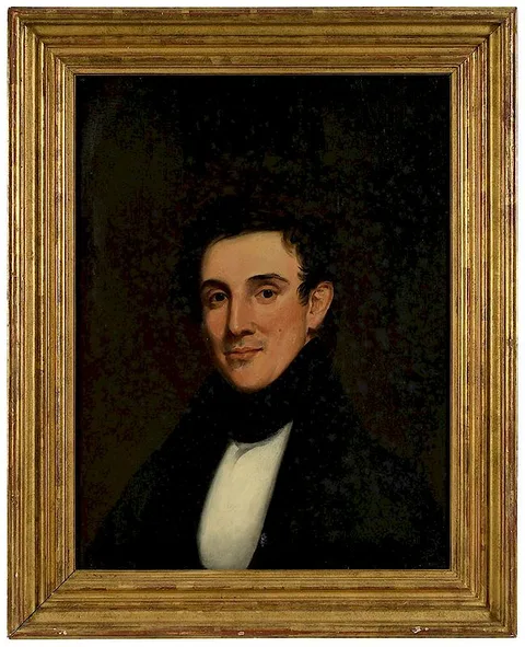 Jacob Eichholtz, Portrait of a Gentleman, oil on board