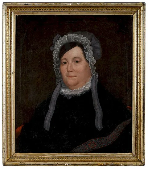 Ezra Ames, Portrait of a Lady, oil on canvas