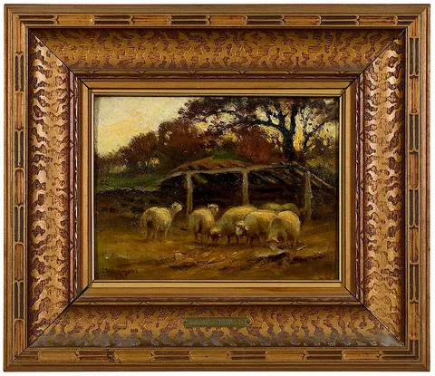 Carleton Wiggins, Early November, oil on panel