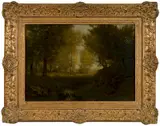 Alexander Helwig Wyant, At The Edge of the Woods
