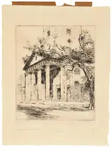 Alfred Hutty, Old St. Michael's Charleston