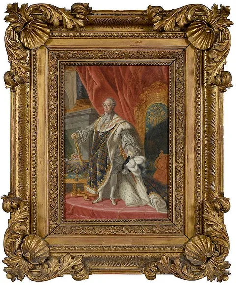 Louis-Michel van Loo, Portrait of Louis XV, oil on canvas