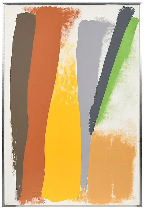Friedel Dzubas, Community Holiday Festival, 1973, acrylic on board