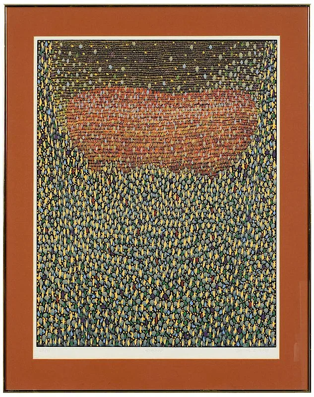 Star Dust by Irvine Norbert, 1978, serigraph, offered Dec 2018