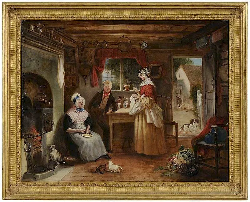 Jr. by John E. Ferneley, oil on canvas, offered Dec 2018