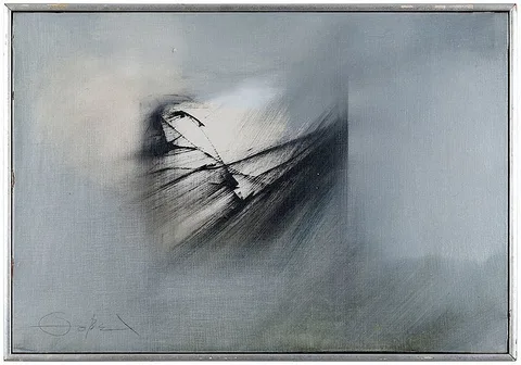 Fernando Zóbel de Ayala Montojo, [Espejo] (Mirror), 1963, oil on canvas