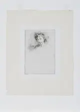 James Abbott McNeill Whistler, Whistler with the White Lock (K.172), state I/I