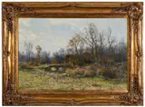 Hugh Bolton Jones, Landscape and Bridge